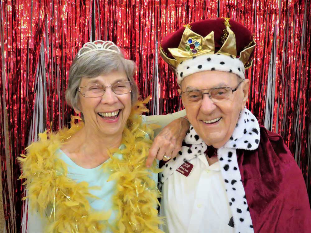 Residents enjoying activities and events at Steeplechase