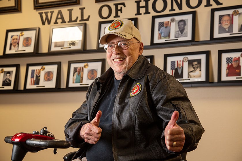 The Wall of Honor at Steeplechase